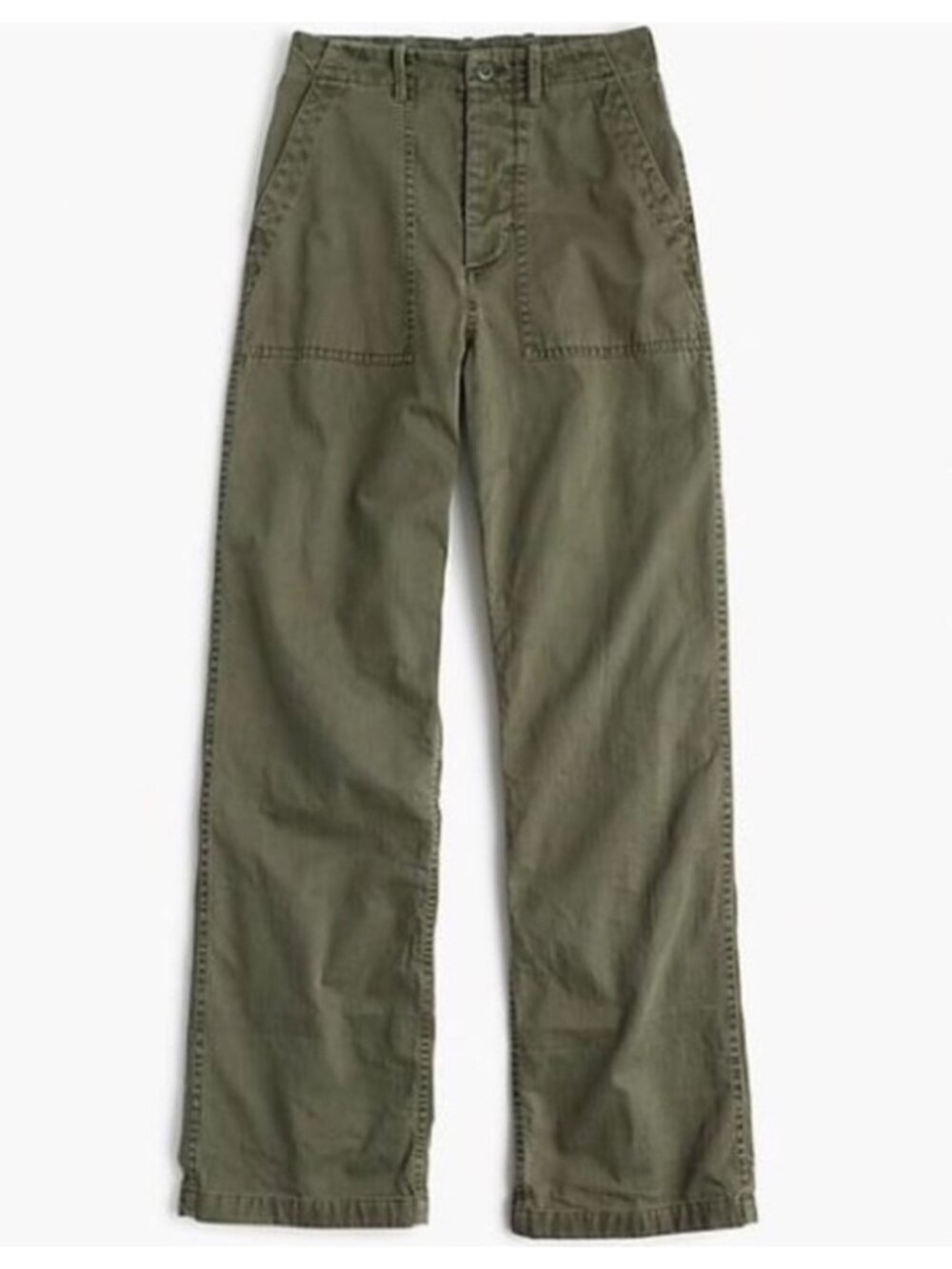 NWT J. Crew Foundry Pant Herring Spanish Moss - Picture 4 of 13